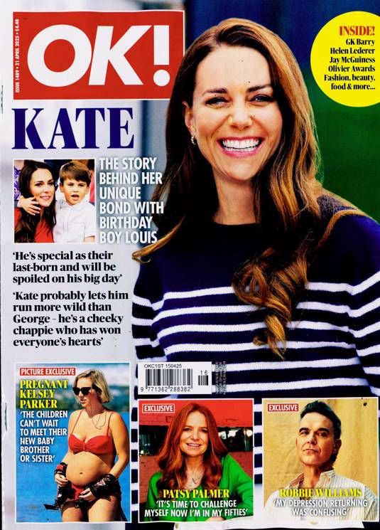 OK! magazine - Kate Middleton cover (21 April 2025 - Issue 1489)