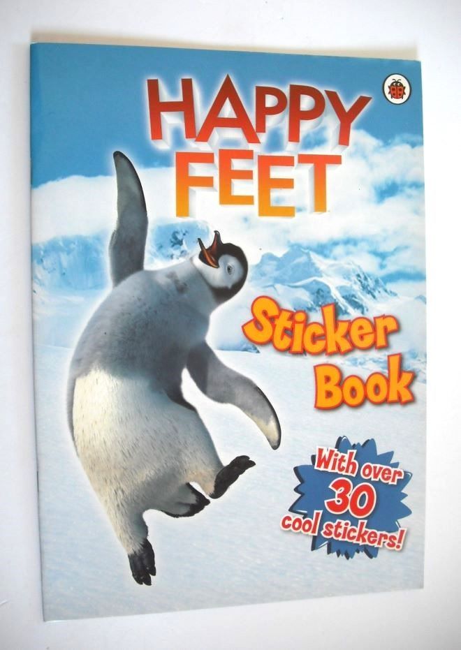 Happy Feet Sticker Book