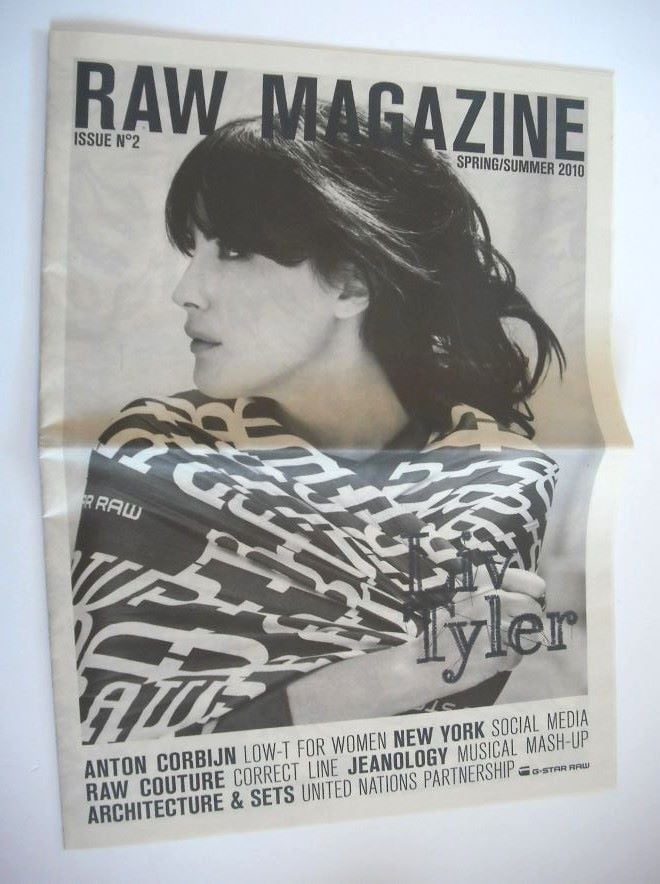 Raw magazine - Liv Tyler cover (Spring/Summer 2010 - Issue 2)