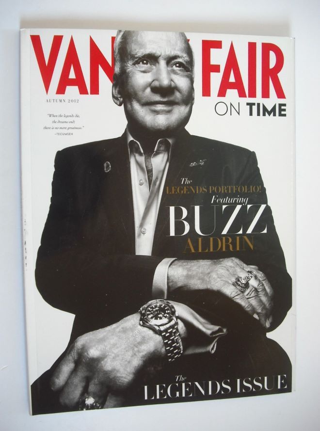 Vanity Fair On Time magazine supplement - Buzz Aldrin cover (Autumn 2012)