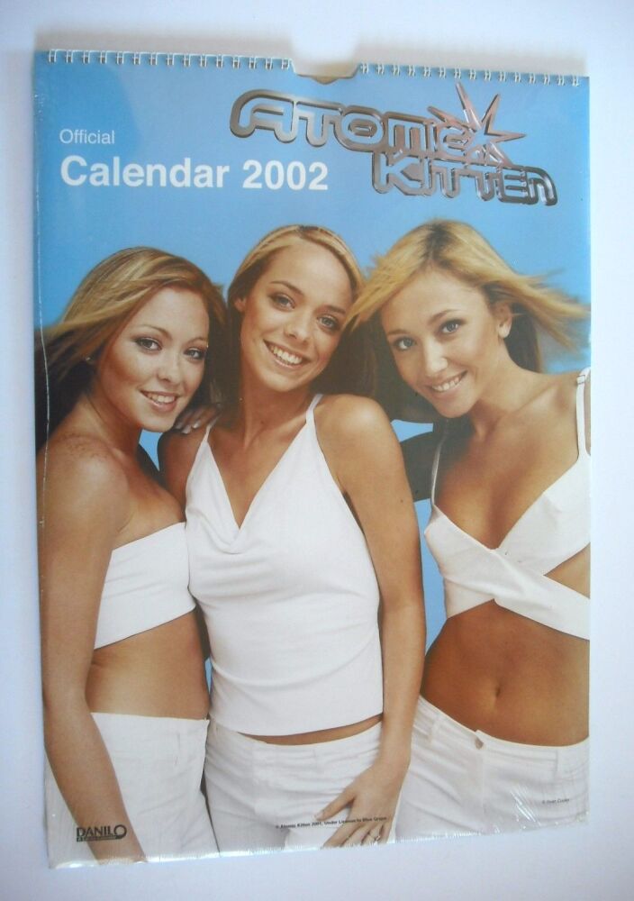 Atomic Kitten Calendar 2002