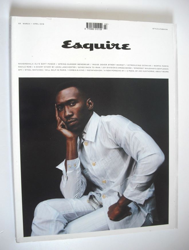 Esquire magazine - Mahershala Ali cover (March/April 2019)