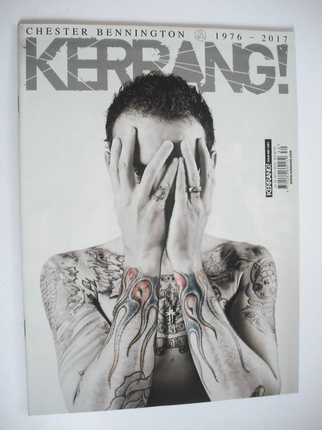 Kerrang magazine - Chester Bennington cover (29 July 2017 - Issue 1681)