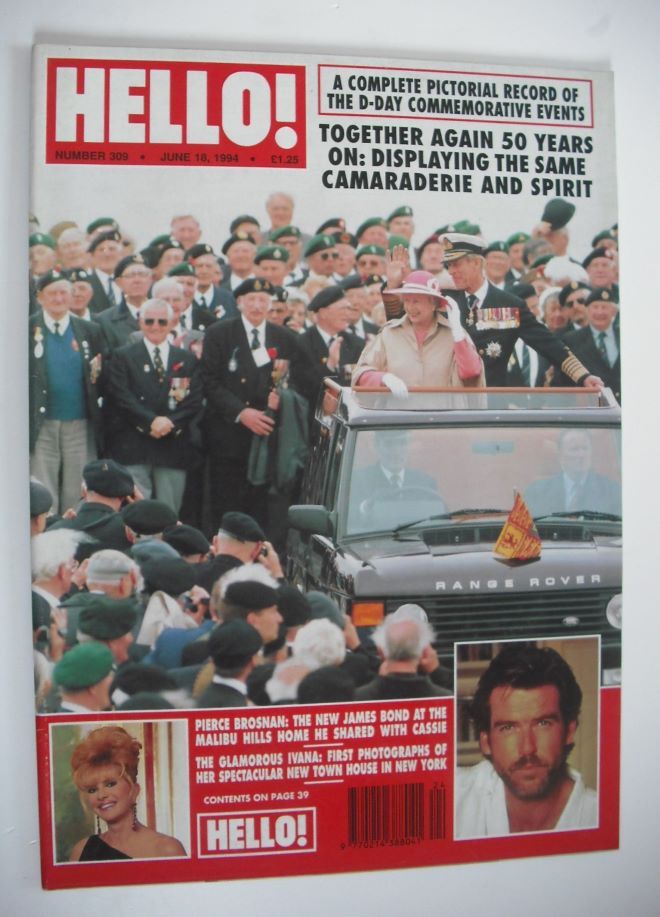 Hello! magazine - Queen Elizabeth II and Prince Philip cover (18 June 1994 - Issue 309)