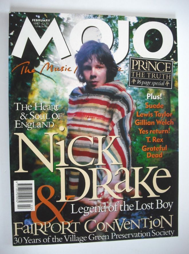 MOJO magazine - Nick Drake cover (February 1997 - Issue 39)