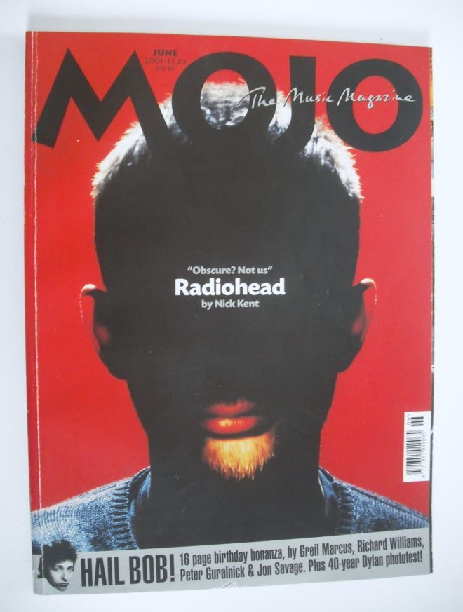 MOJO magazine - Thom Yorke cover (June 2001 - Issue 91)