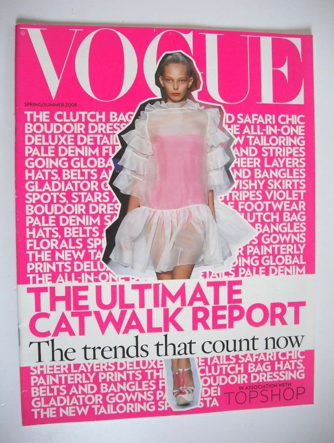 British Vogue supplement - The Ultimate Catwalk Report (Spring/Summer 2008)