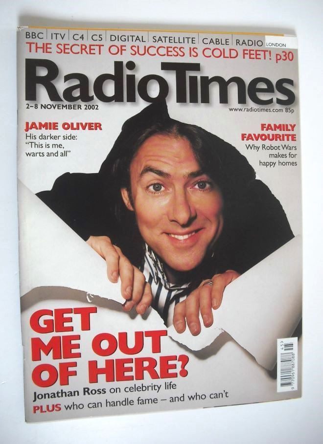 Radio Times magazine - Jonathan Ross cover (2-8 November 2002)