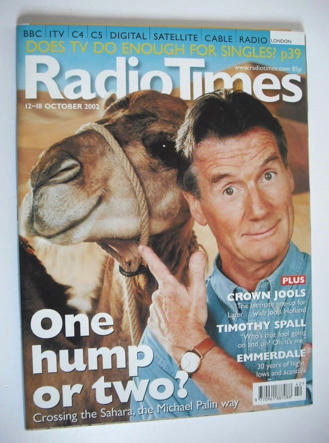 Radio Times magazine - Michael Palin cover (12-18 October 2002)