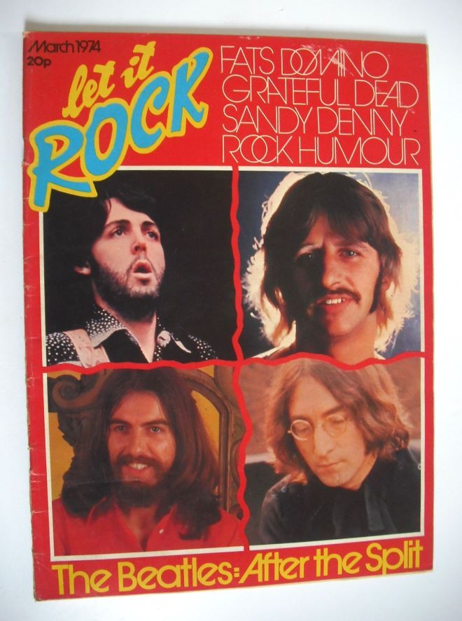 Let It Rock magazine - The Beatles cover (March 1974)