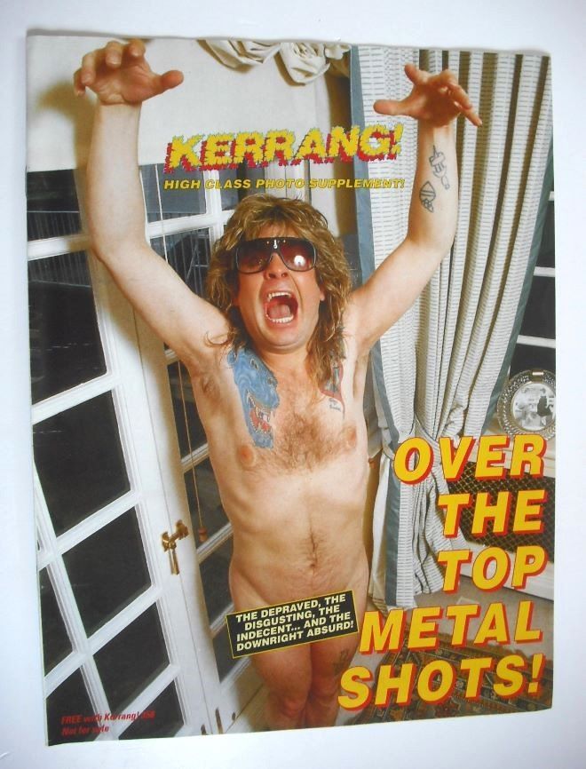 Kerrang magazine - Jeff Keith cover (14 September 1991 - Issue 358)