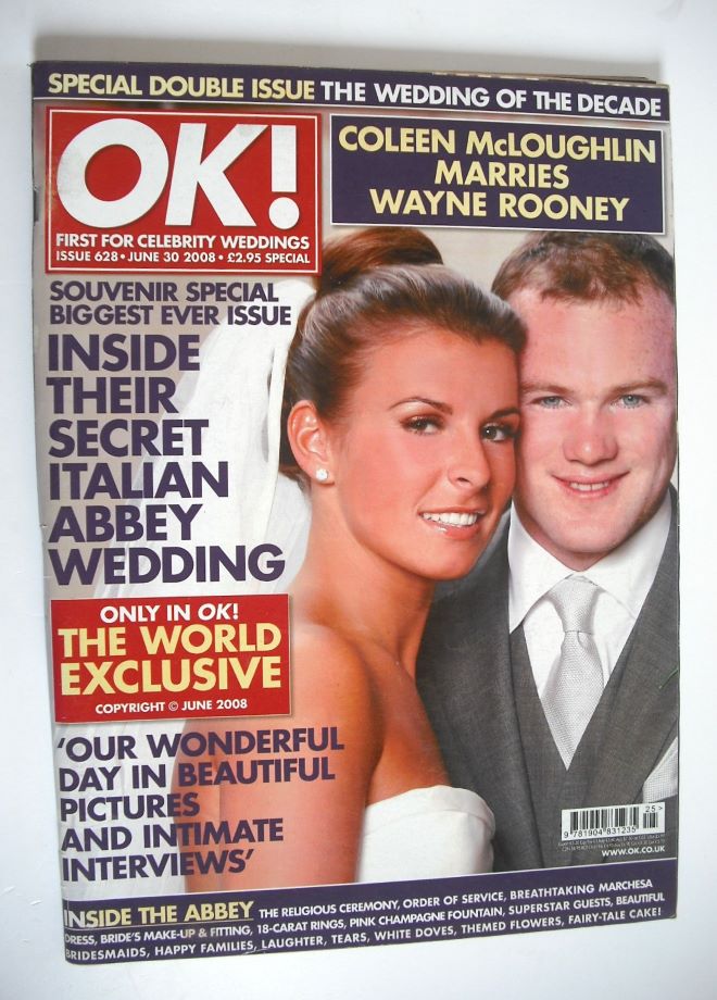 <!--2008-06-30-->OK! magazine - Coleen McLoughlin and Wayne Rooney wedding 