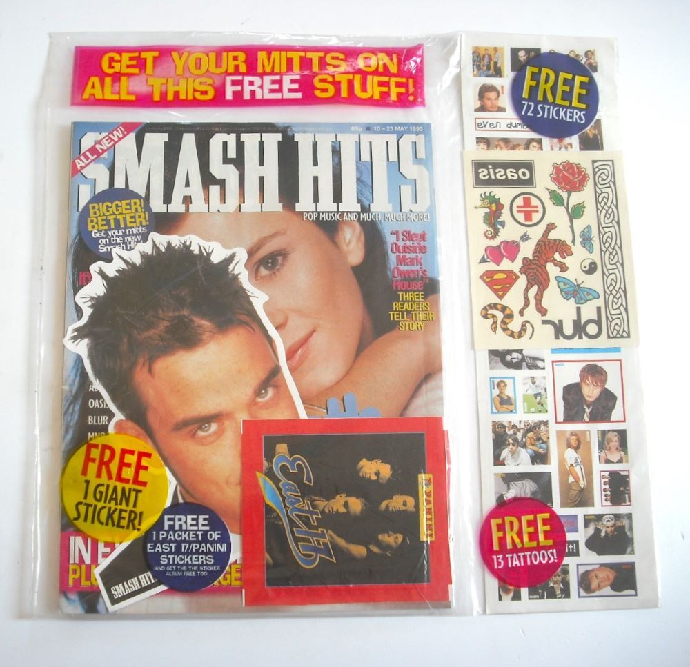 Smash Hits magazine - Anna Friel cover (10-23 May 1995)