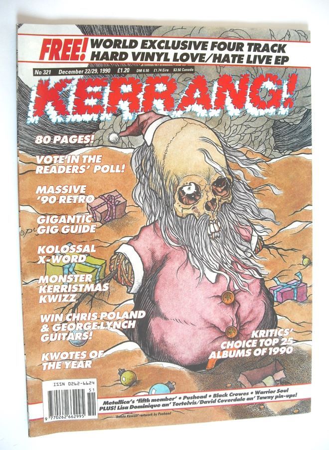 Kerrang magazine (22-29 December 1990 - Issue 321)