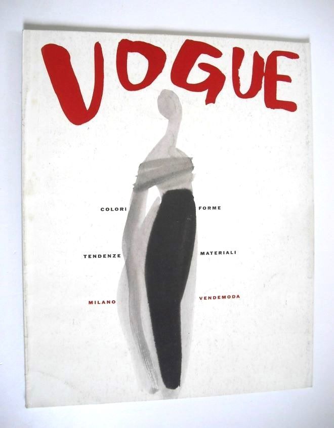 Vogue Italia Milano Vendemoda supplement - July/August 1989