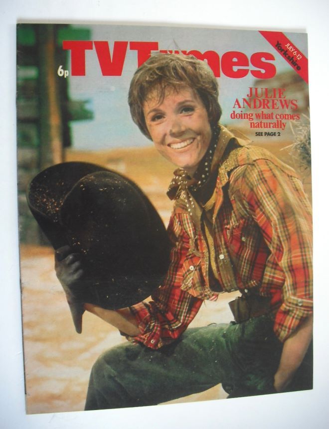 TV Times magazine - Julie Andrews cover (6-12 July 1974)