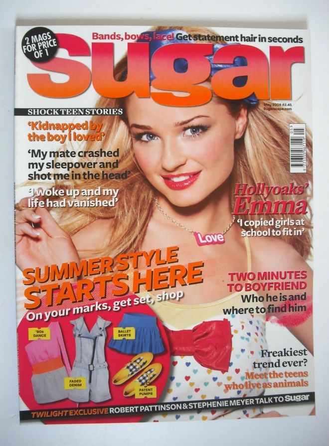 <!--2009-05-->Sugar magazine - Emma Rigby cover (May 2009)