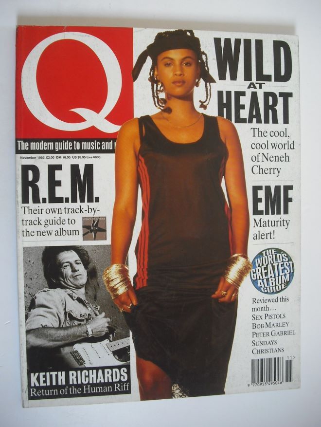 Q magazine - Neneh Cherry cover (November 1992)