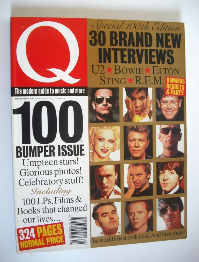 Q magazine - 100th Issue (January 1995)