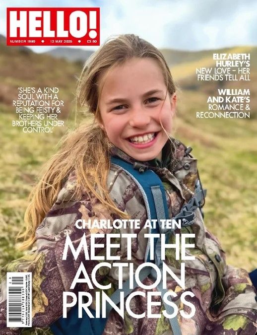 Hello! magazine - Princess Charlotte cover (12 May 2025 - Issue 1890)