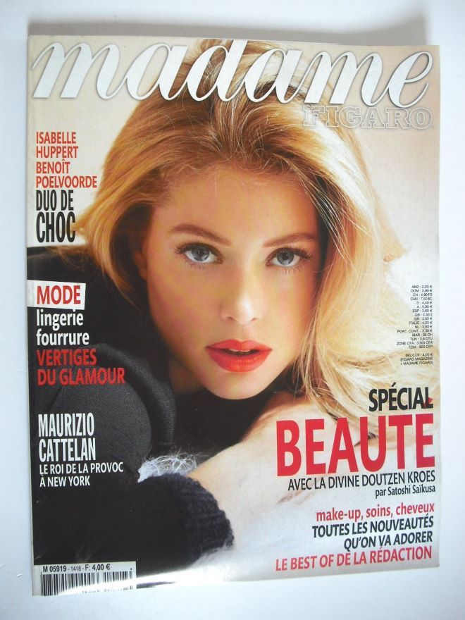 Madame Figaro magazine - 28 October-4 November 2011 - Doutzen Kroes cover