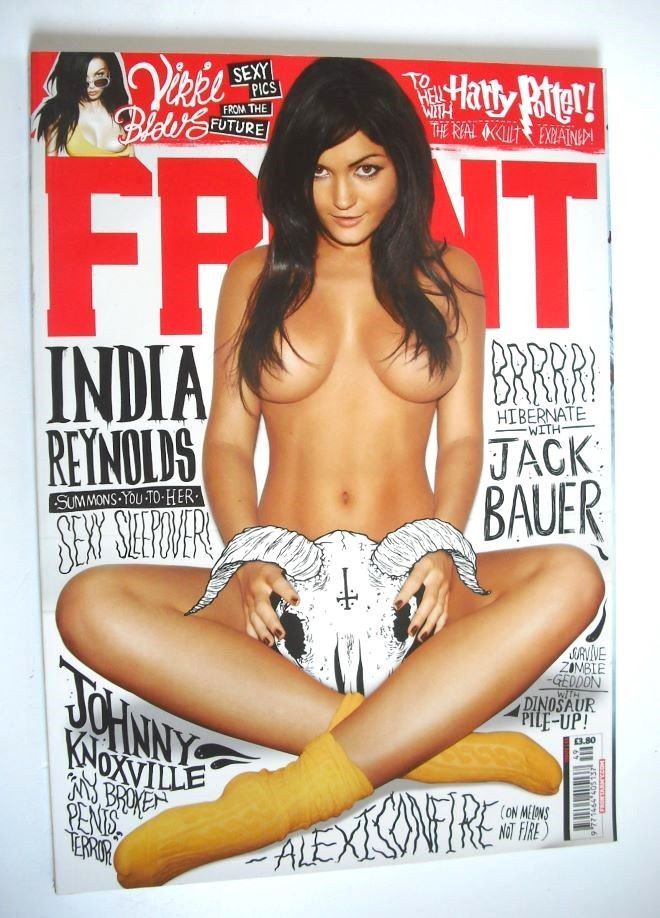 Front magazine - India Reynolds cover (November 2010 - Issue 149)