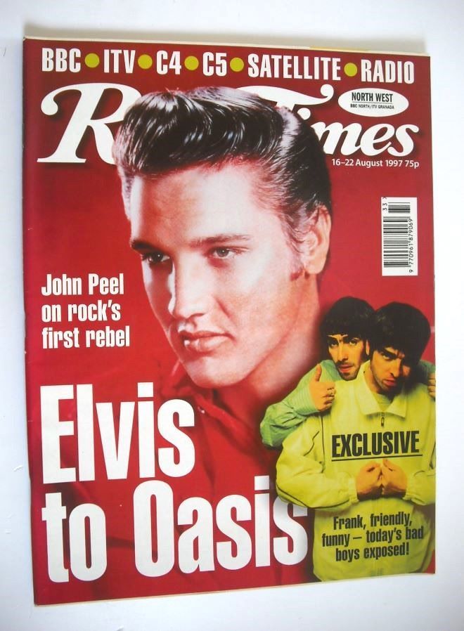 Radio Times magazine - Elvis Presley cover (16-22 August 1997)