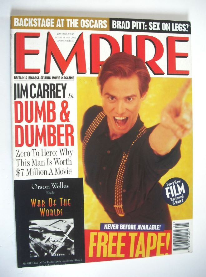 Empire magazine - Jim Carrey cover (May 1995 - Issue 71)