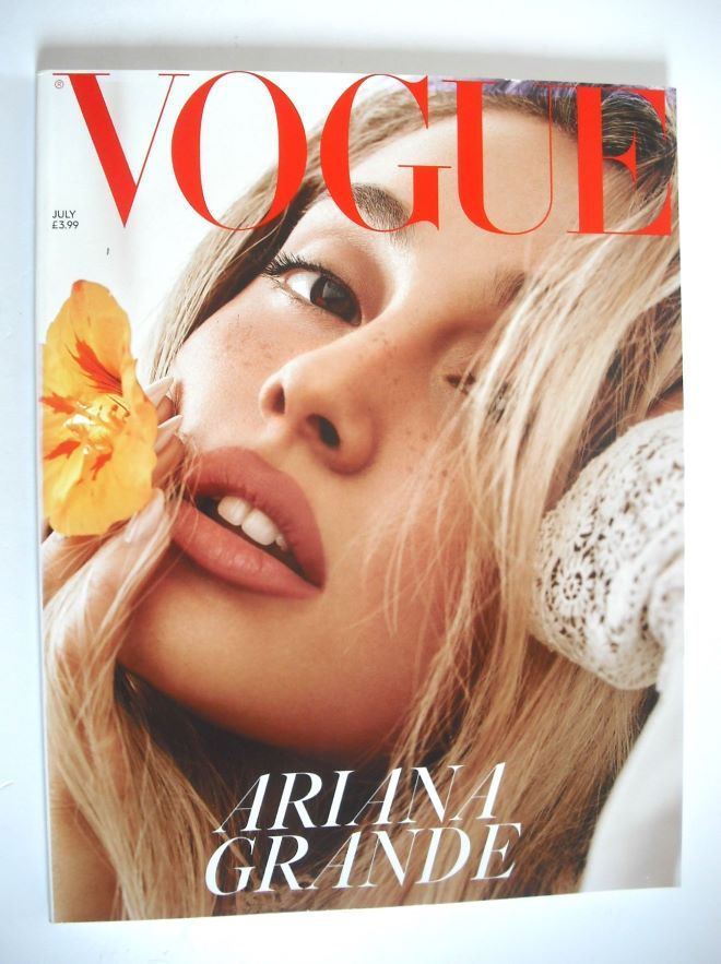 British Vogue magazine - July 2018 - Ariana Grande cover (Subscriber's Issue)