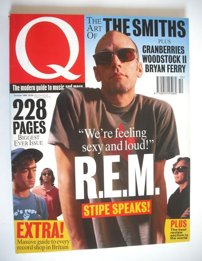 Q magazine - Michael Stipe cover (October 1994)