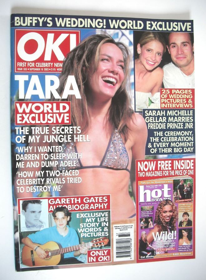 OK! magazine - Tara Palmer Tomkinson cover (18 September 2002 - Issue 333)