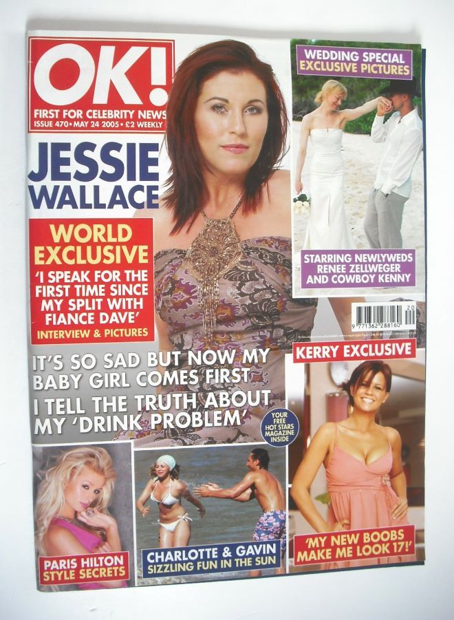 OK! magazine - Jessie Wallace cover (24 May 2005 - Issue 470)