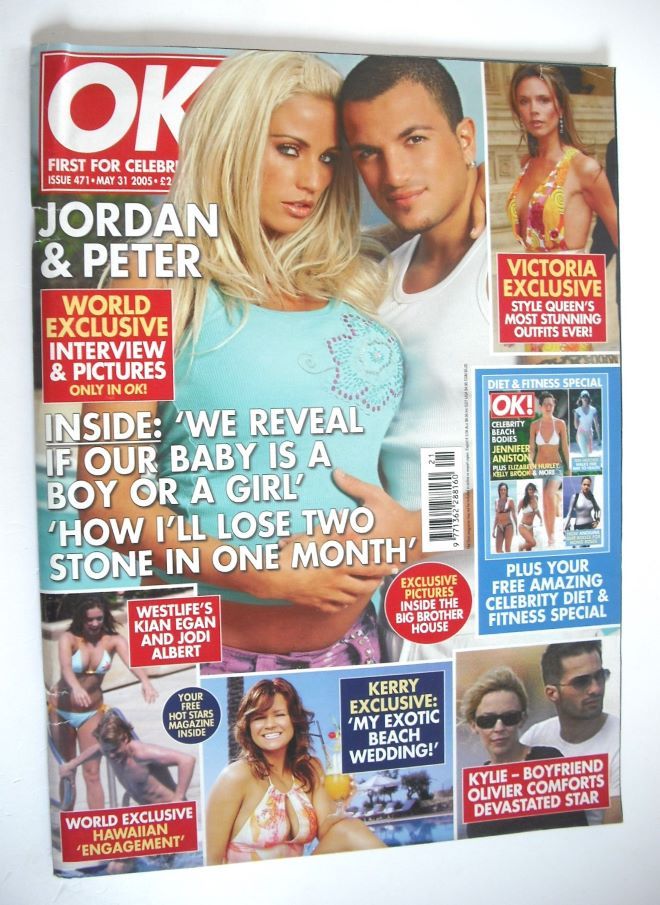 OK! magazine - Jordan and Peter Andre cover (31 May 2005 - Issue 471)