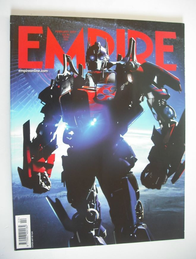 Empire magazine - Transformers cover (February 2007 - Issue 212)