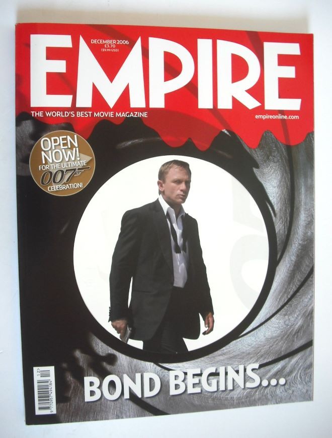 Empire magazine - Daniel Craig cover (December 2006 - Issue 210)