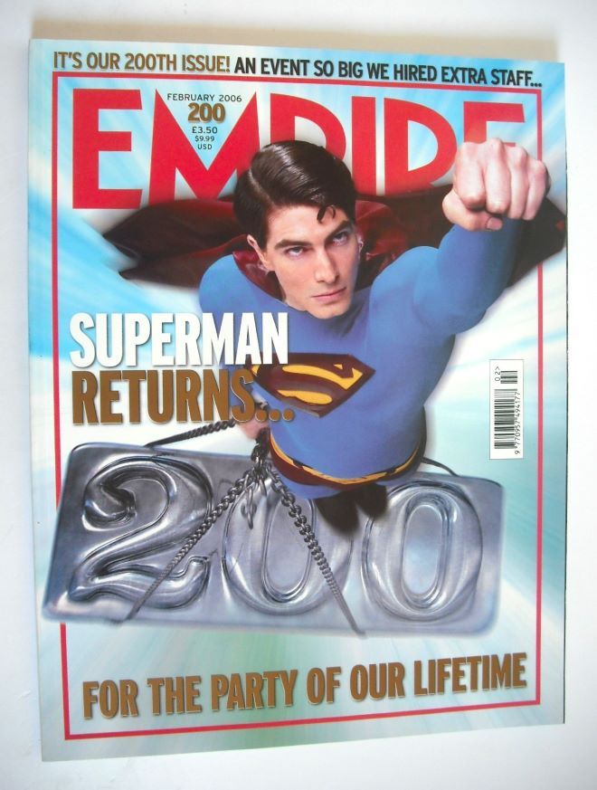 Empire magazine - Superman Returns cover (February 2006 - Issue 200)