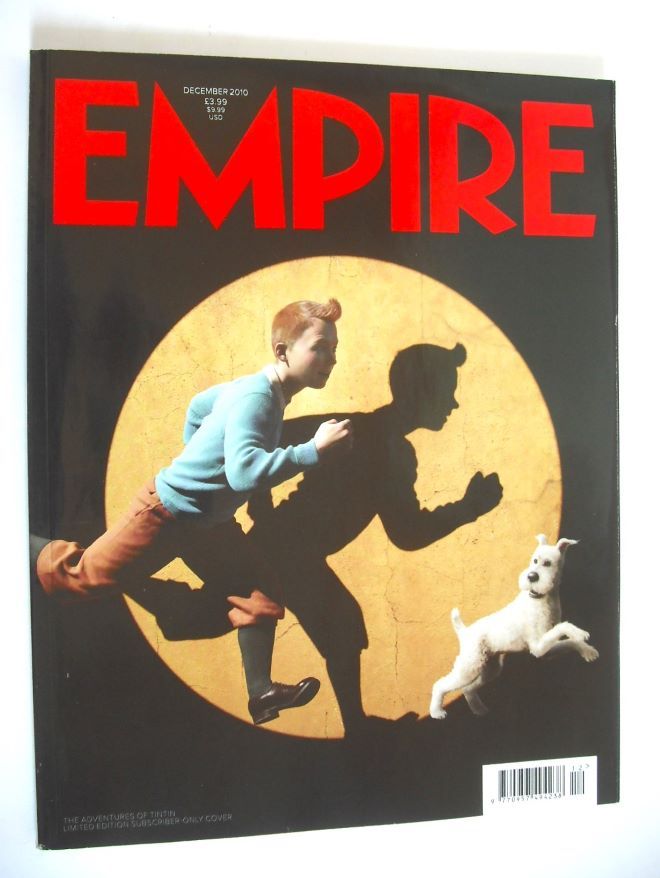 Empire magazine - Tintin cover (December 2010 - Subscriber's Issue)