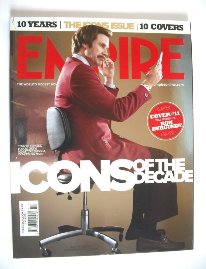 Empire magazine - Will Ferrell cover (December 2009)