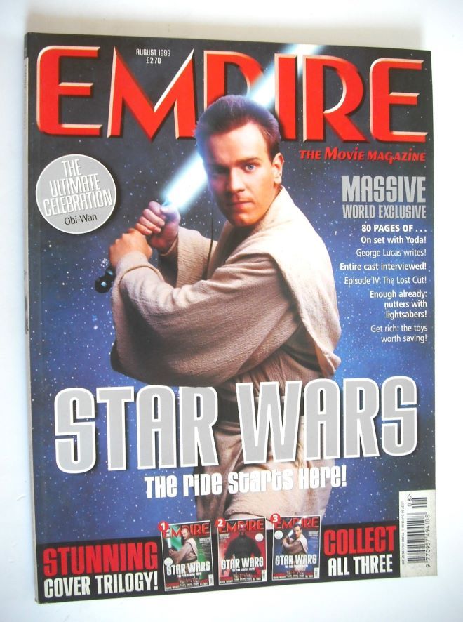 Empire magazine - Ewan McGregor cover (August 1999 - Issue 122)
