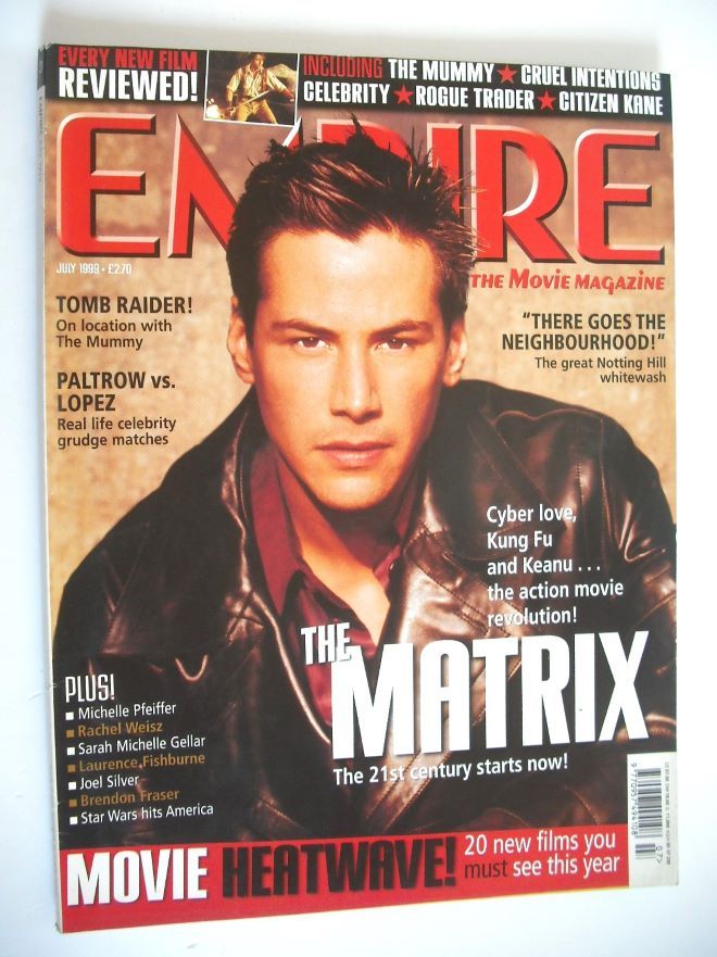 Empire magazine - Keanu Reeves cover (July 1999 - Issue 121)