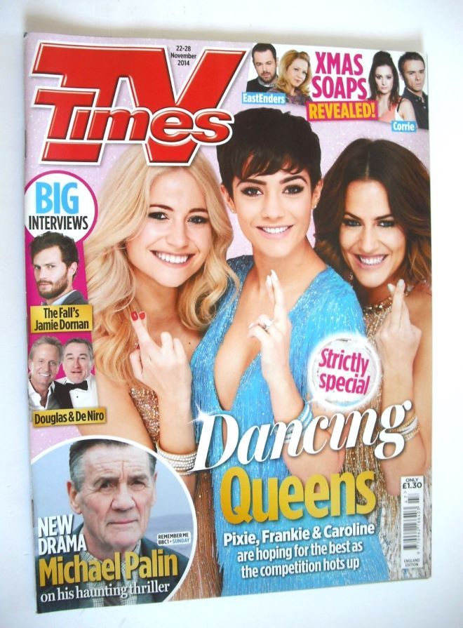 TV Times magazine - Dancing Queens cover (22-28 November 2014)