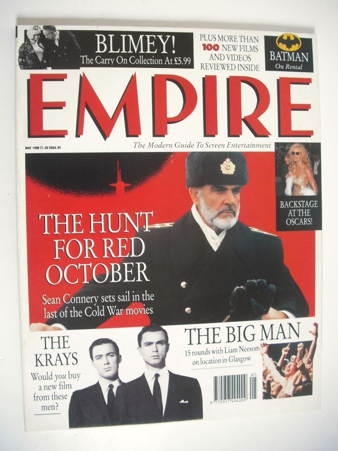Empire magazine - Sean Connery cover (May 1990 - Issue 11)