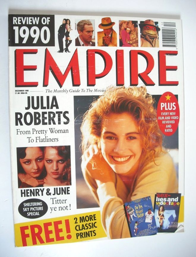 Empire magazine - Julia Roberts cover (December 1990 - Issue 18)