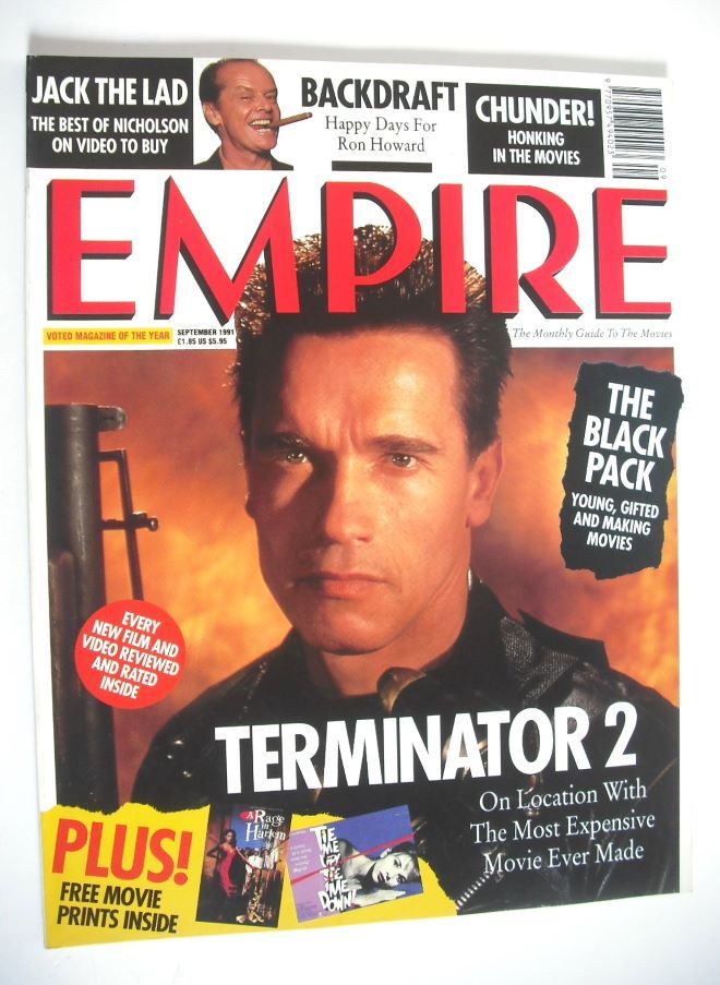 Empire magazine - Arnold Schwarzenegger cover (September 1991 - Issue 27)