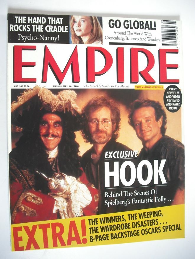 Empire magazine - Hook cover (May 1992 - Issue 35)