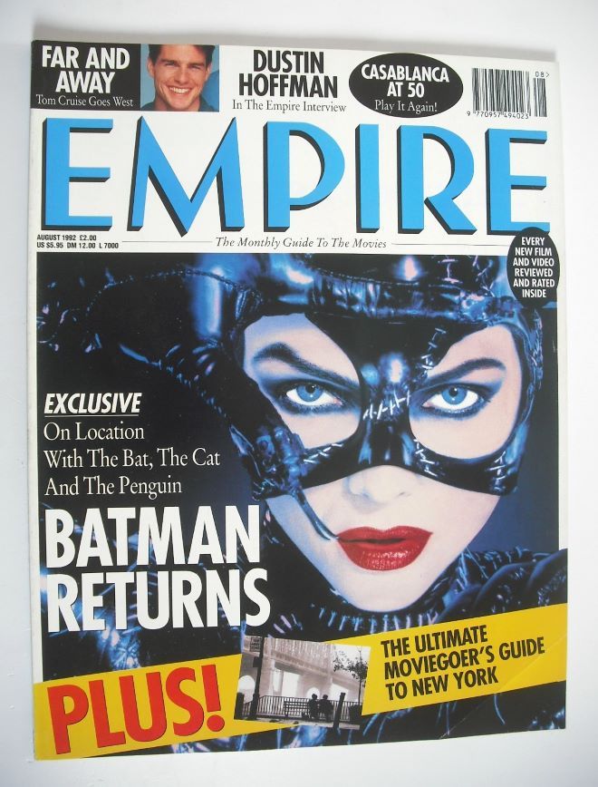Empire magazine - Michelle Pfeiffer cover (August 1992 - Issue 38)