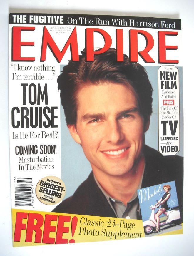 Empire magazine - Tom Cruise cover (October 1993 - Issue 52)