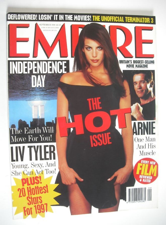Empire magazine - Liv Tyler cover (September 1996 - Issue 87)