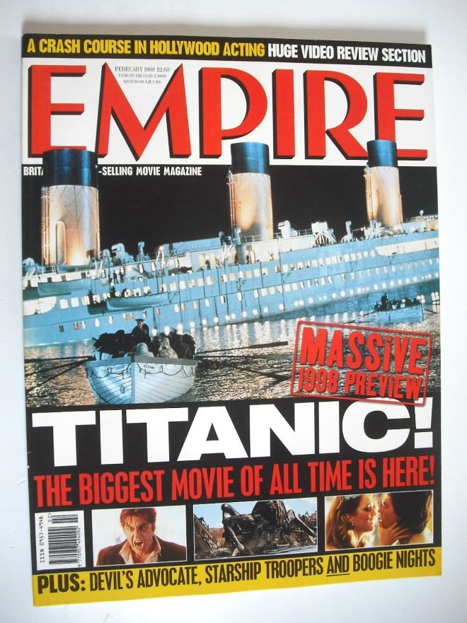 Empire magazine - Titanic cover (February 1998 - Issue 104)
