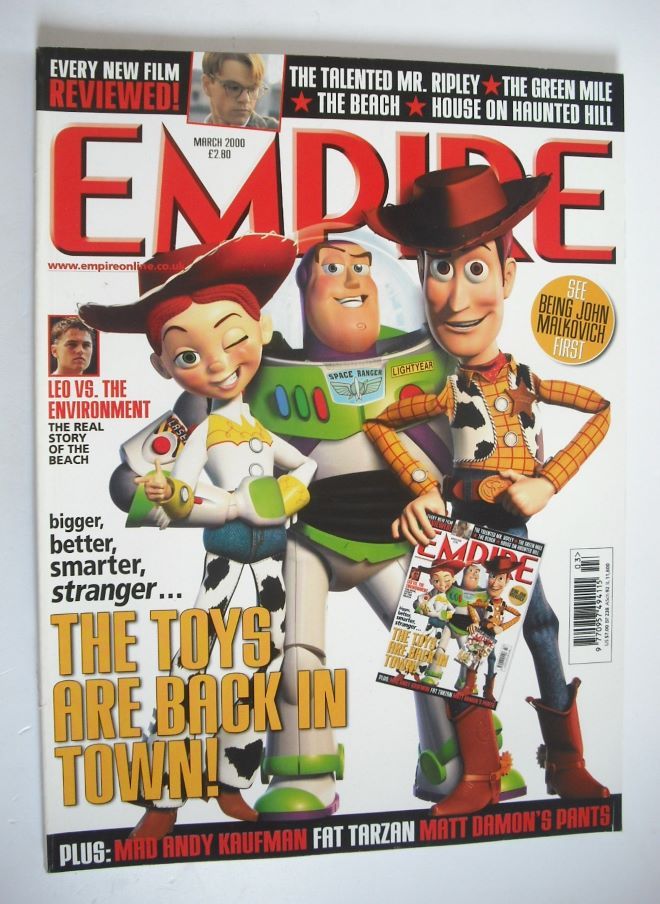 Empire magazine - Toy Story 2 cover (March 2000 - Issue 129)